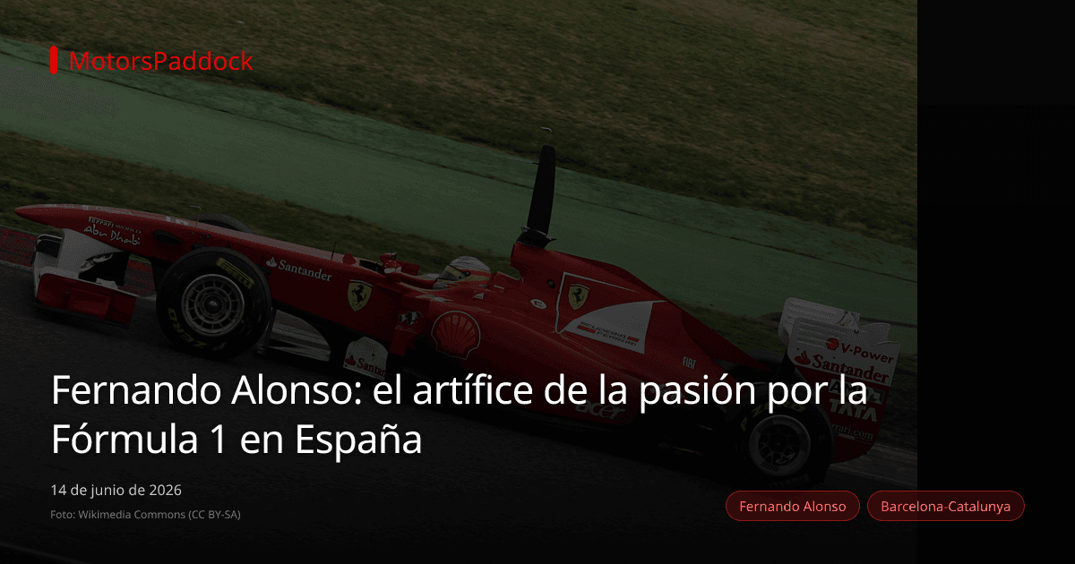 Fernando Alonso: el artífice de la pasión por la Fórmula 1 en España