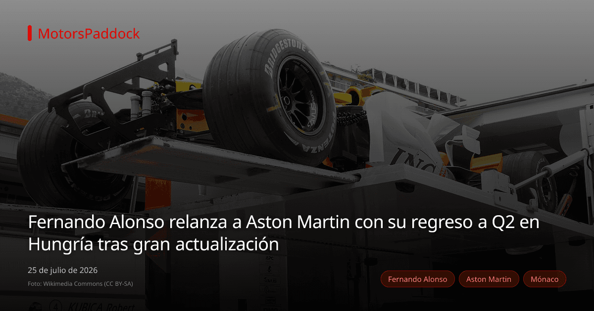 Fernando Alonso relanza a Aston Martin con su regreso a Q2 en Hungría tras gran actualización