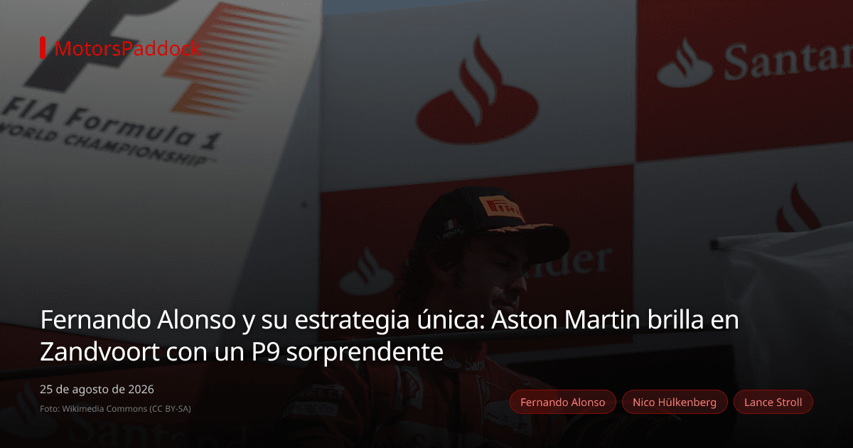 Fernando Alonso y su estrategia única: Aston Martin brilla en Zandvoort con un P9 sorprendente