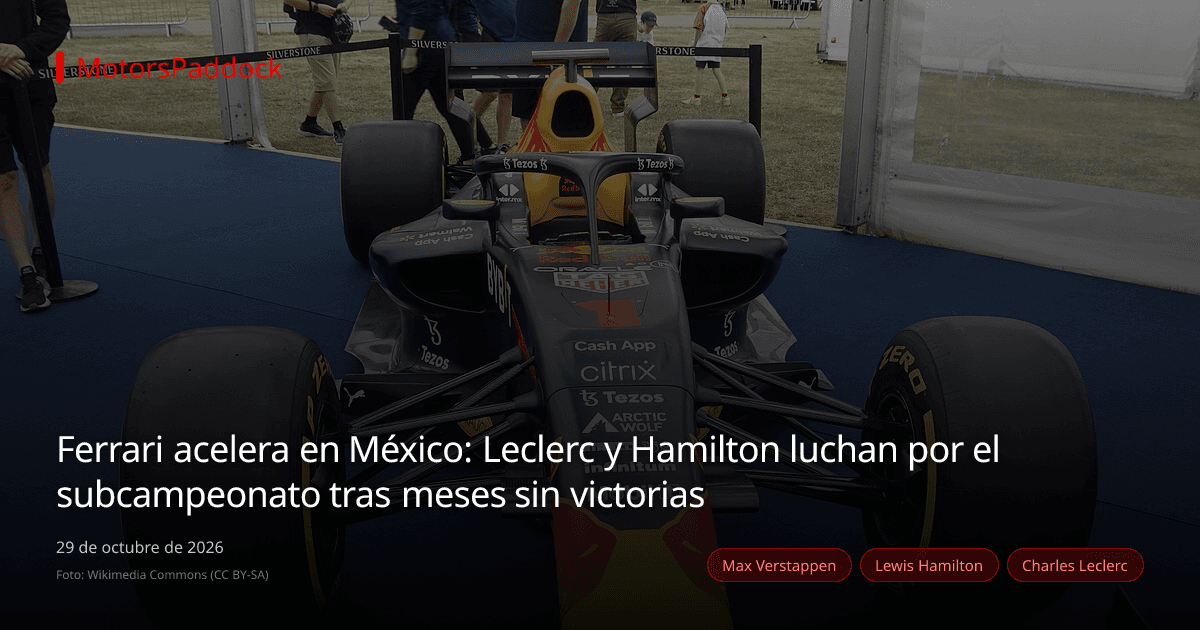 Ferrari acelera en México: Leclerc y Hamilton luchan por el subcampeonato tras meses sin victorias
