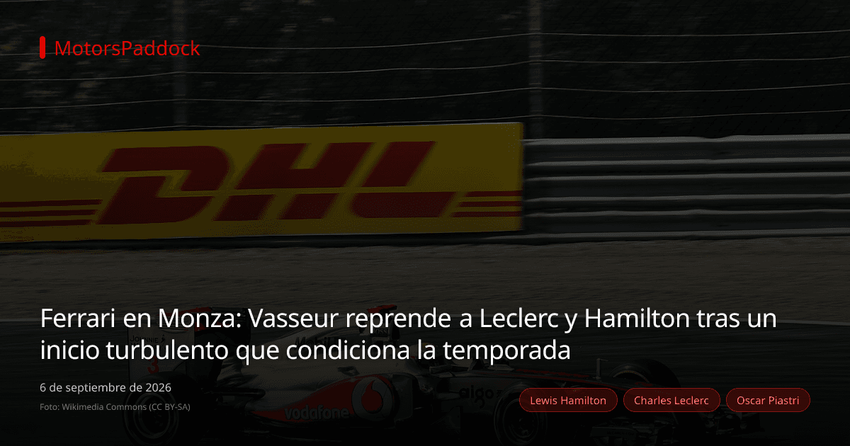 Ferrari en Monza: Vasseur reprende a Leclerc y Hamilton tras un inicio turbulento que condiciona la temporada