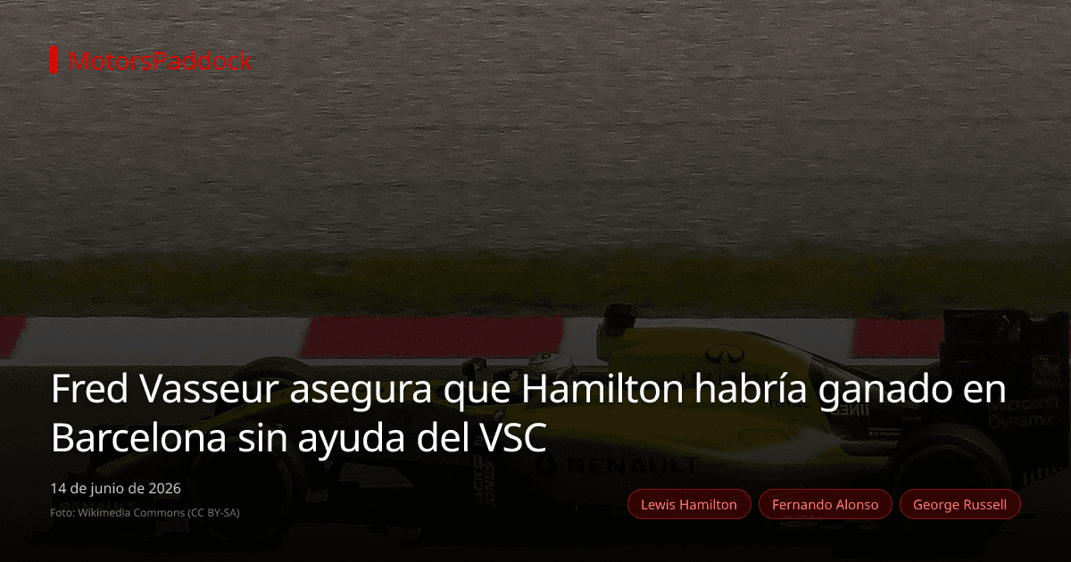 Fred Vasseur asegura que Hamilton habría ganado en Barcelona sin ayuda del VSC
