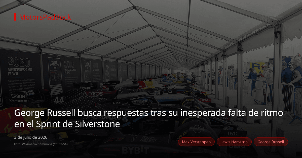 George Russell busca respuestas tras su inesperada falta de ritmo en el Sprint de Silverstone