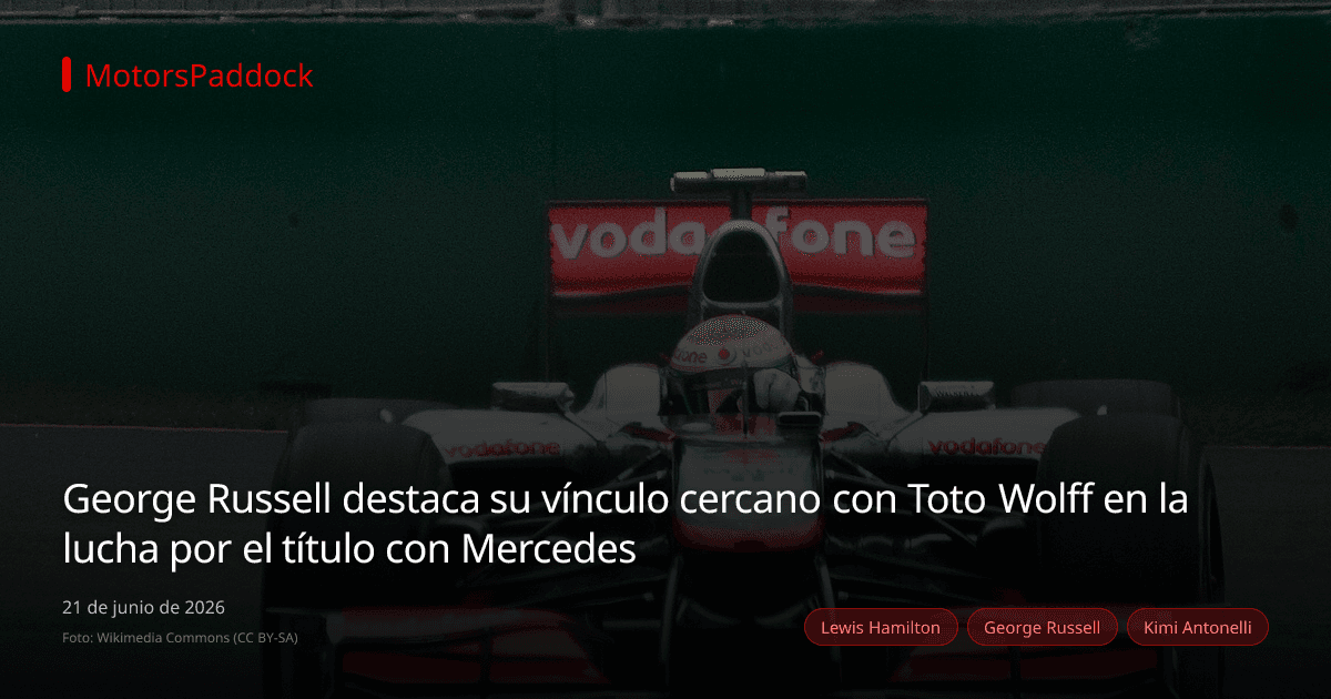 George Russell destaca su vínculo cercano con Toto Wolff en la lucha por el título con Mercedes