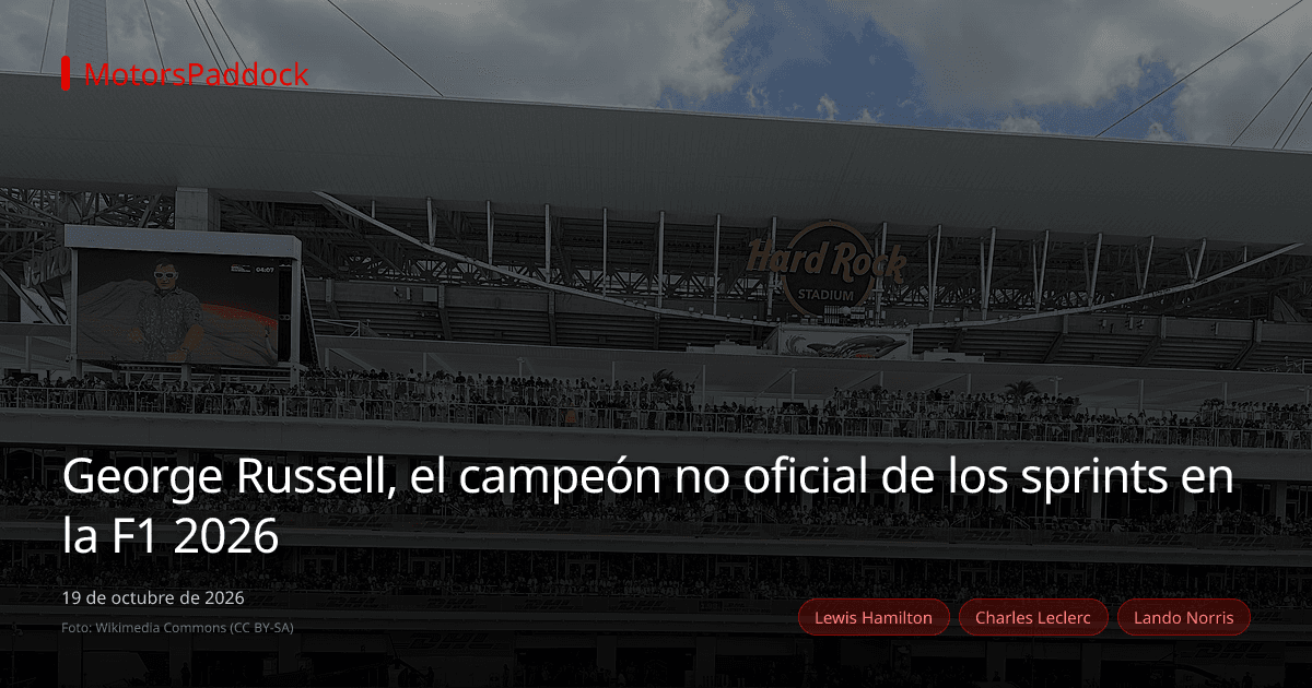 George Russell, el campeón no oficial de los sprints en la F1 2026