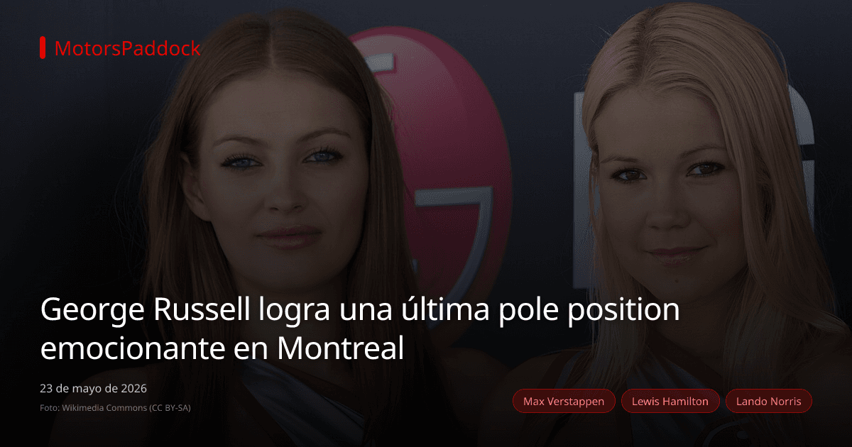 George Russell logra una última pole position emocionante en Montreal