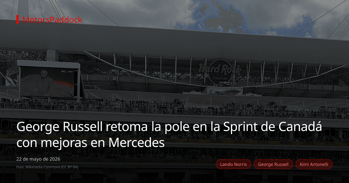 George Russell retoma la pole en la Sprint de Canadá con mejoras en Mercedes