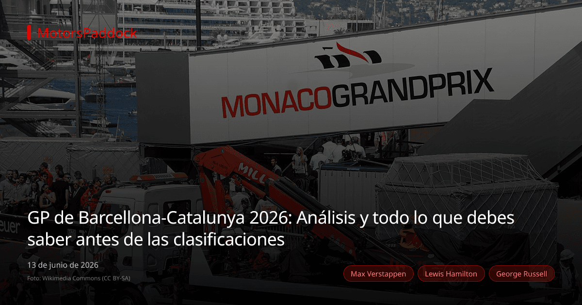 GP de Barcellona-Catalunya 2026: Análisis y todo lo que debes saber antes de las clasificaciones