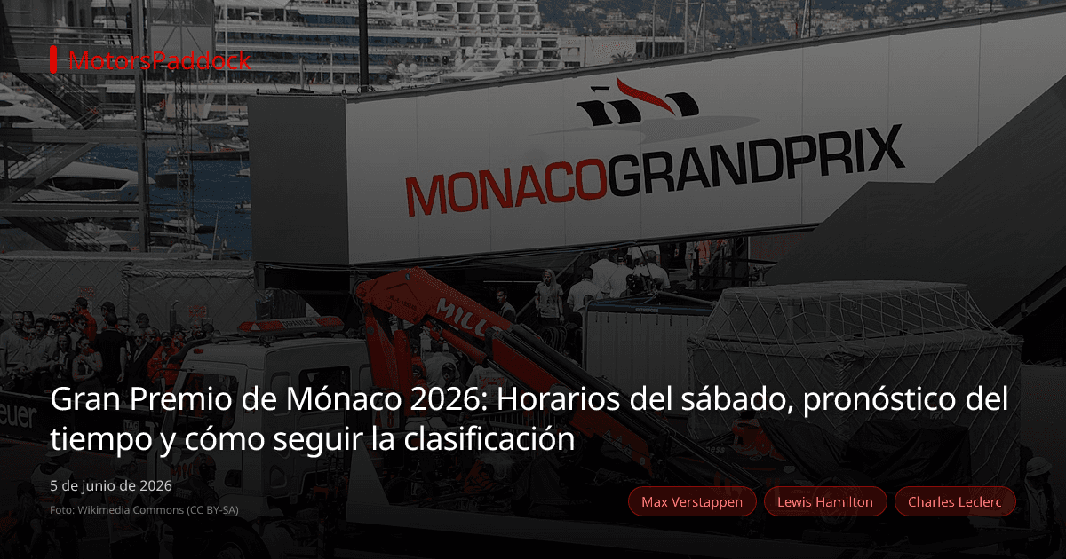 Gran Premio de Mónaco 2026: Horarios del sábado, pronóstico del tiempo y cómo seguir la clasificación