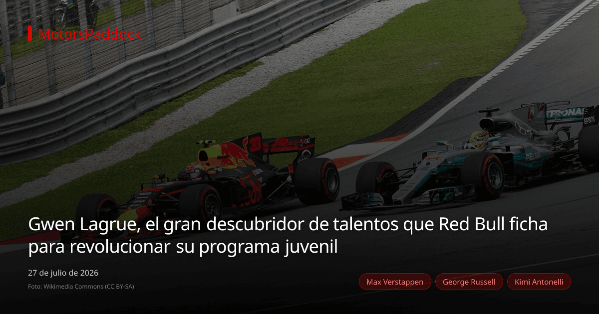 Gwen Lagrue, el gran descubridor de talentos que Red Bull ficha para revolucionar su programa juvenil