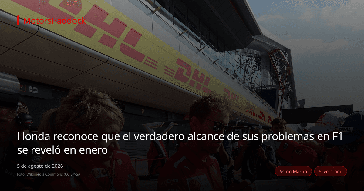 Honda reconoce que el verdadero alcance de sus problemas en F1 se reveló en enero
