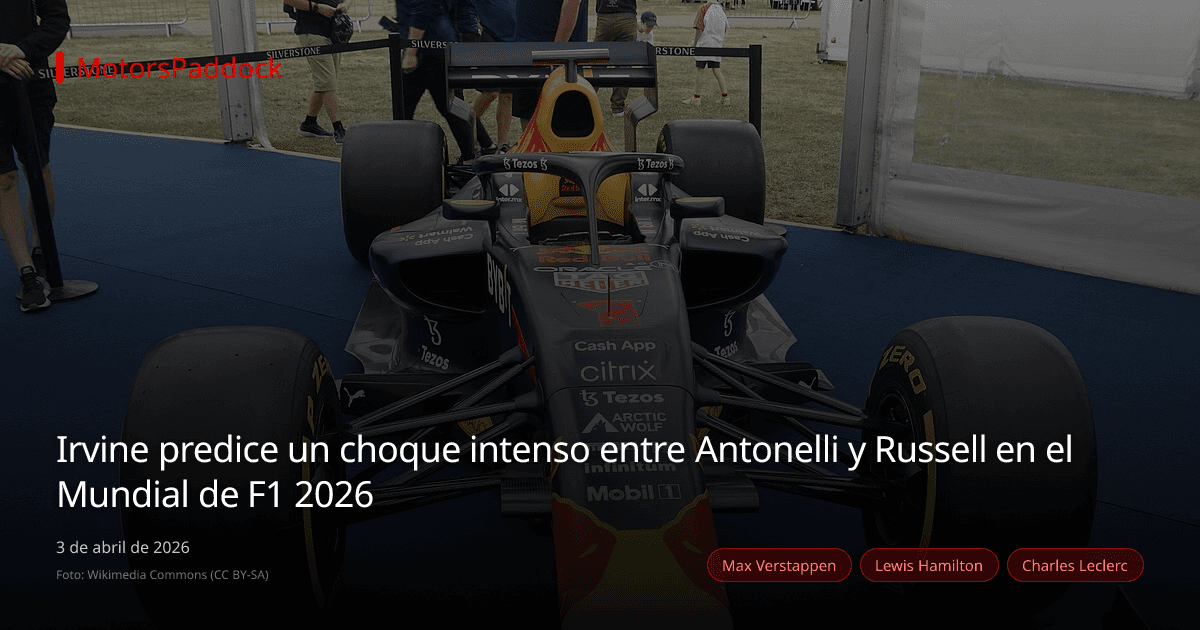 Irvine predice un choque intenso entre Antonelli y Russell en el Mundial de F1 2026