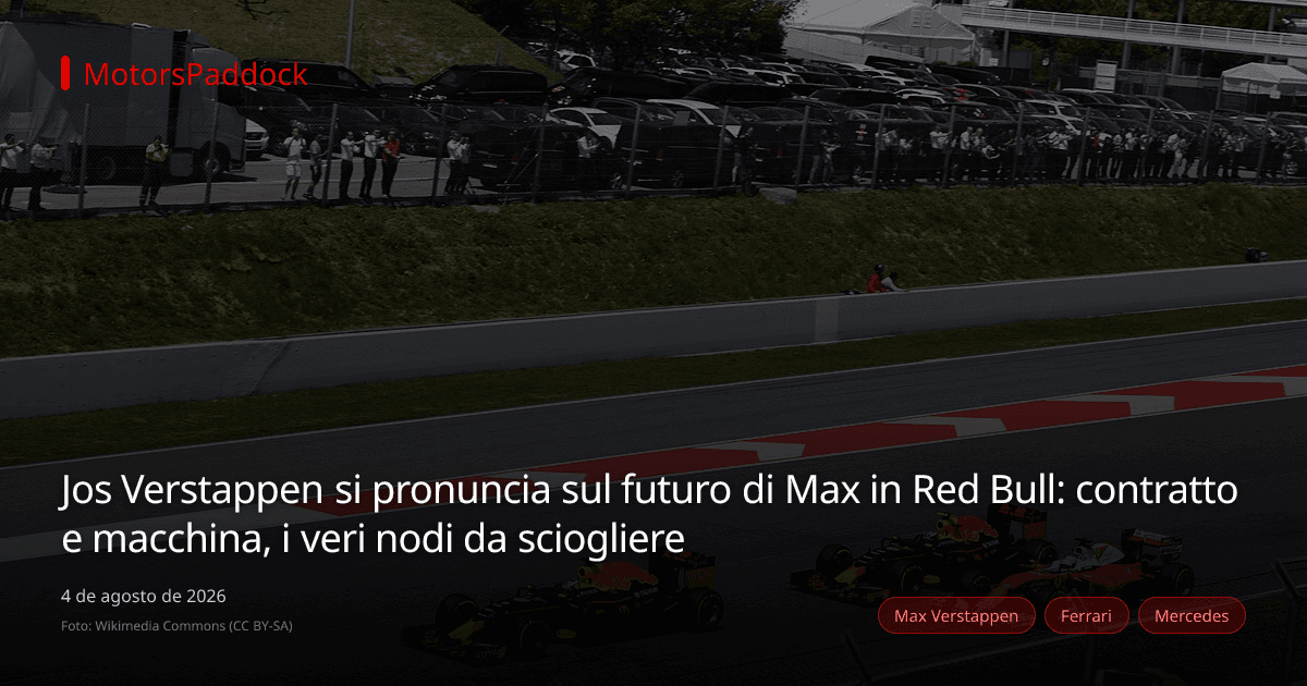 Jos Verstappen si pronuncia sul futuro di Max in Red Bull: contratto e macchina, i veri nodi da sciogliere