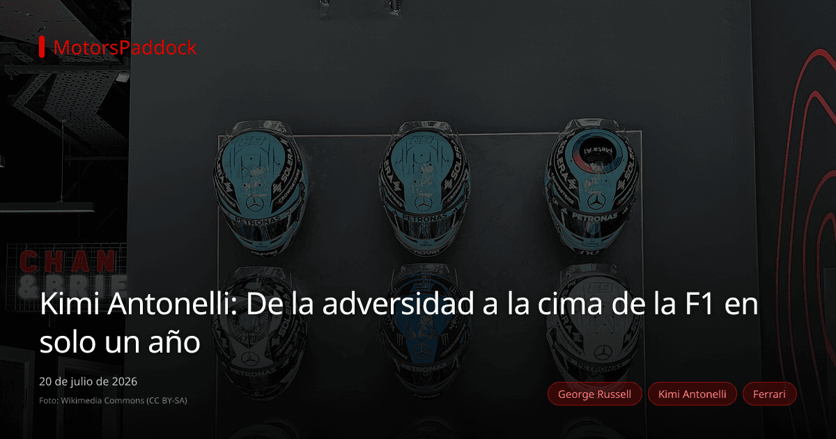 Kimi Antonelli: De la adversidad a la cima de la F1 en solo un año