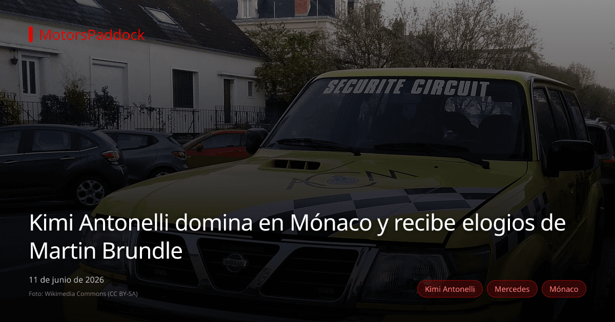 Kimi Antonelli domina en Mónaco y recibe elogios de Martin Brundle