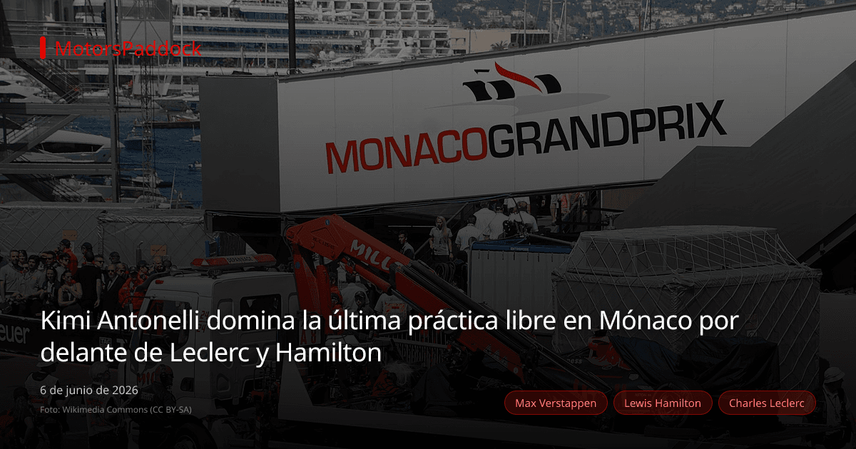 Kimi Antonelli domina la última práctica libre en Mónaco por delante de Leclerc y Hamilton