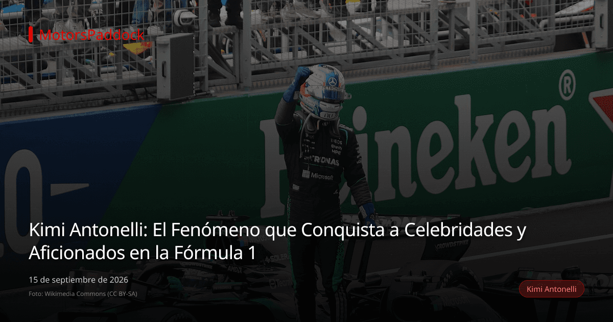 Kimi Antonelli: El Fenómeno que Conquista a Celebridades y Aficionados en la Fórmula 1