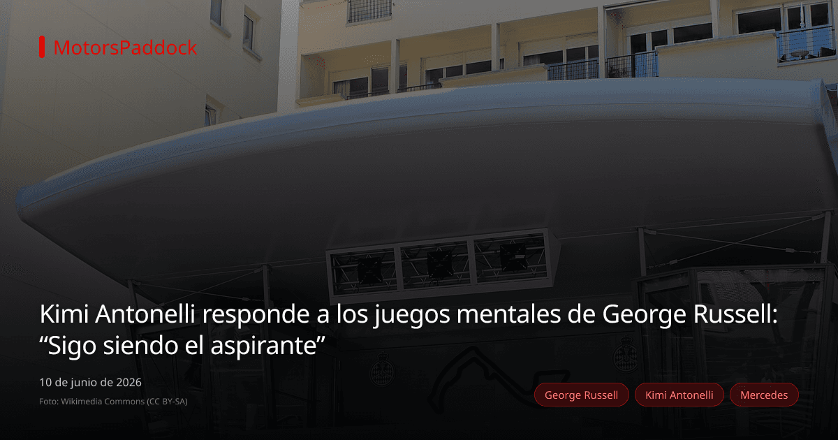 Kimi Antonelli responde a los juegos mentales de George Russell: “Sigo siendo el aspirante”