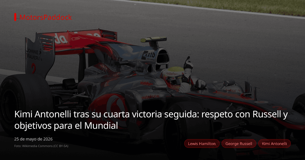 Kimi Antonelli tras su cuarta victoria seguida: respeto con Russell y objetivos para el Mundial