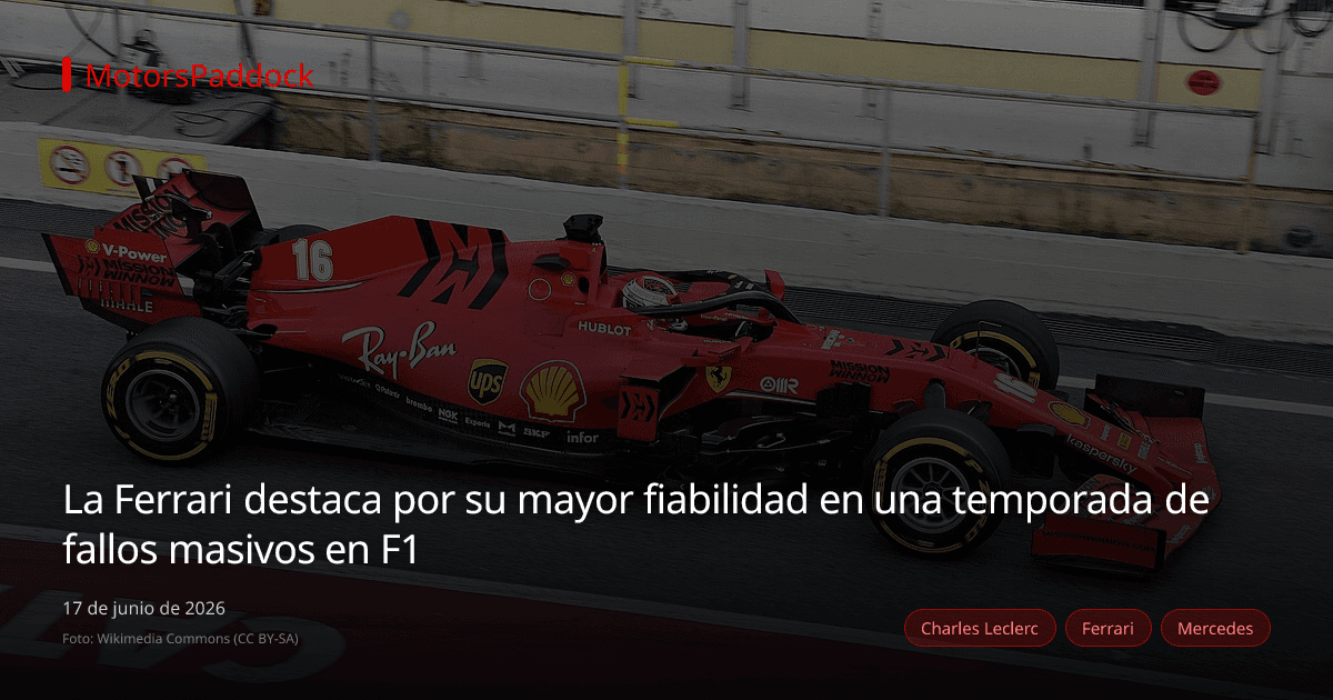 La Ferrari destaca por su mayor fiabilidad en una temporada de fallos masivos en F1