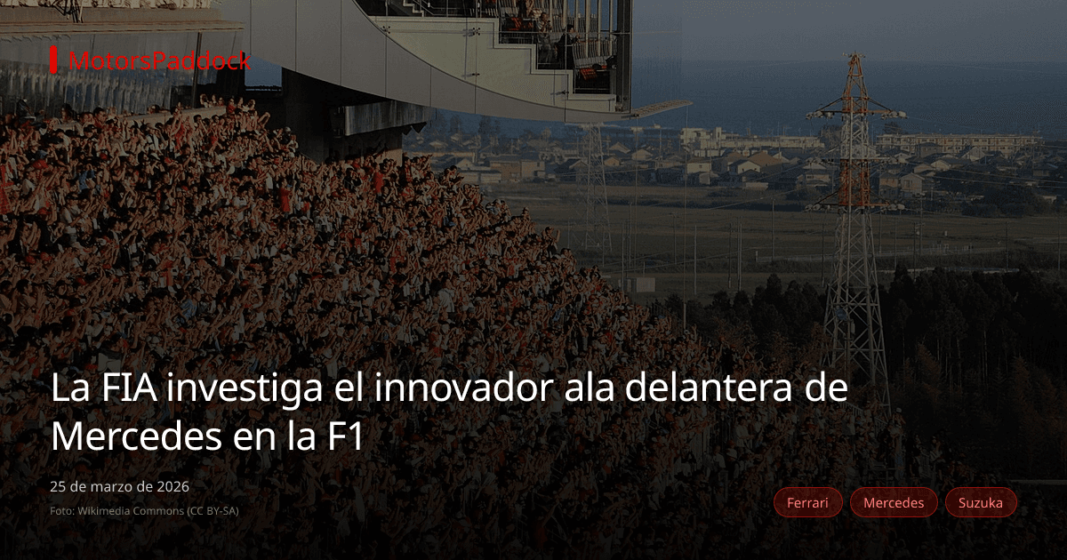 La FIA investiga el innovador ala delantera de Mercedes en la F1