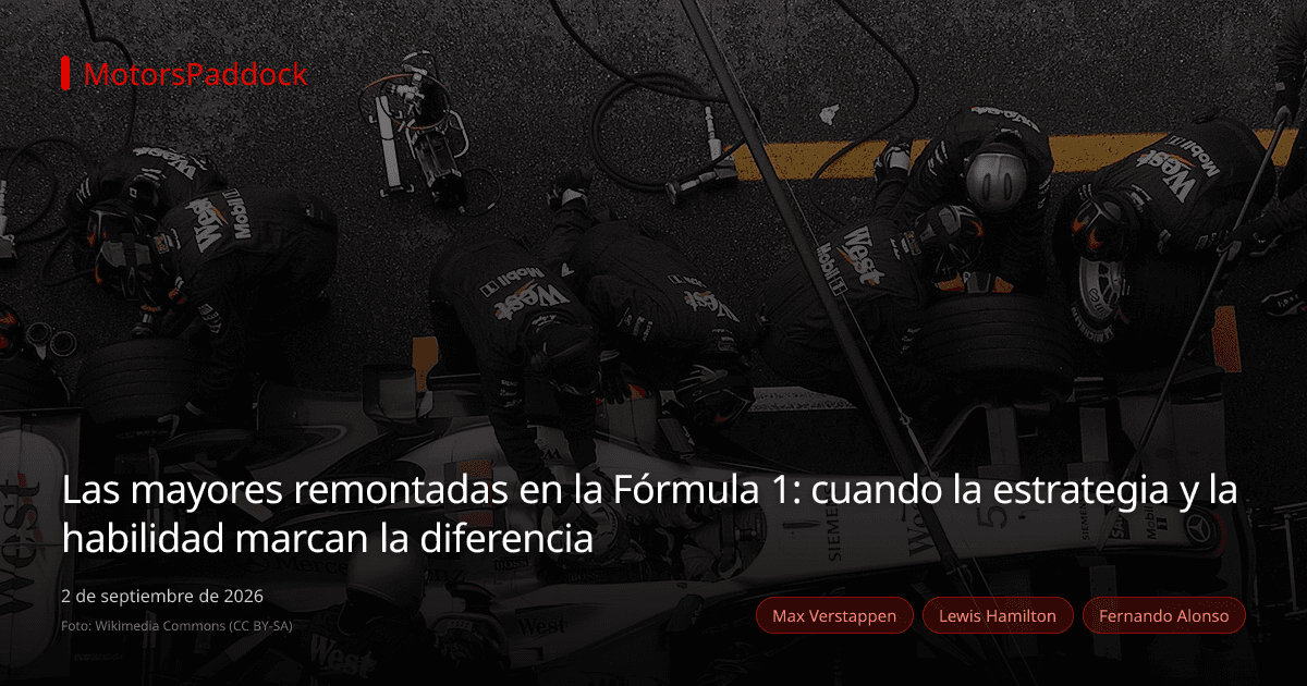 Las mayores remontadas en la Fórmula 1: cuando la estrategia y la habilidad marcan la diferencia