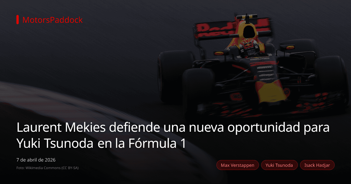 Laurent Mekies defiende una nueva oportunidad para Yuki Tsunoda en la Fórmula 1
