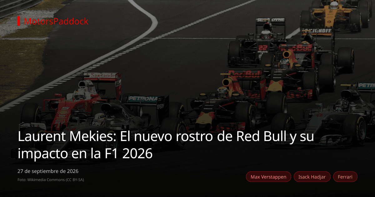 Laurent Mekies: El nuevo rostro de Red Bull y su impacto en la F1 2026