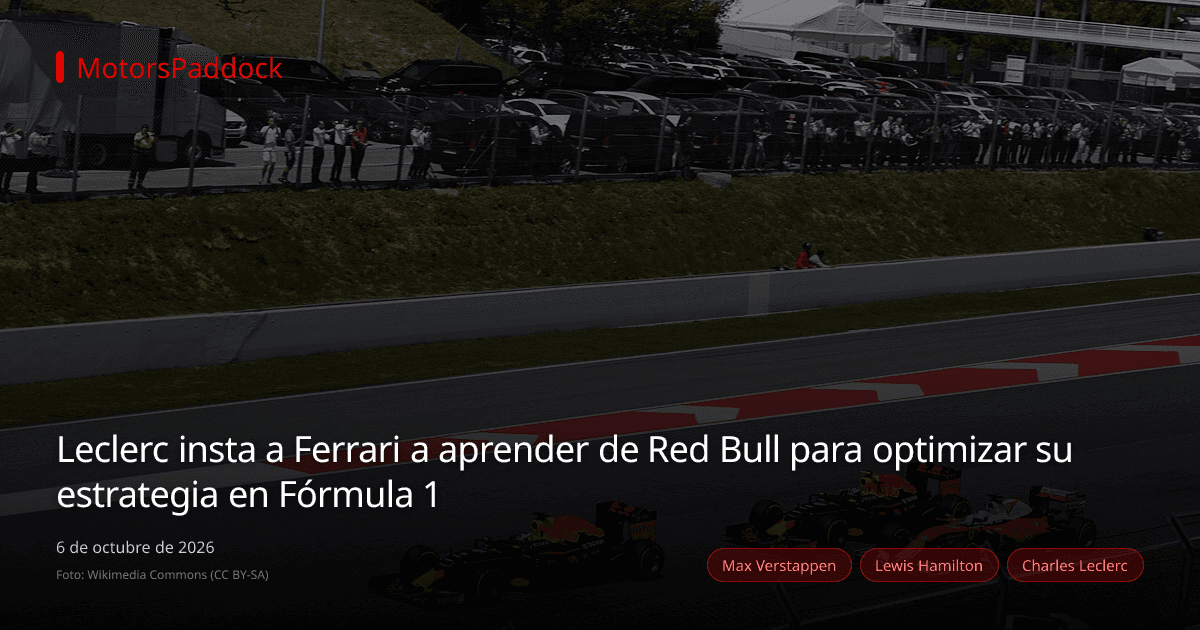Leclerc insta a Ferrari a aprender de Red Bull para optimizar su estrategia en Fórmula 1