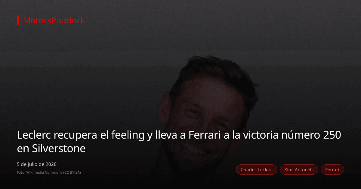Leclerc recupera el feeling y lleva a Ferrari a la victoria número 250 en Silverstone