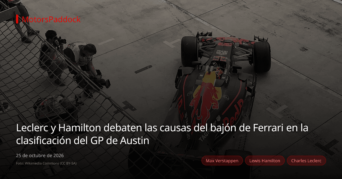 Leclerc y Hamilton debaten las causas del bajón de Ferrari en la clasificación del GP de Austin
