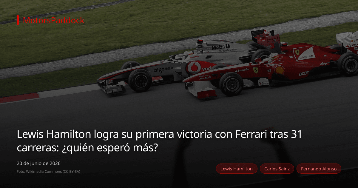 Lewis Hamilton logra su primera victoria con Ferrari tras 31 carreras: ¿quién esperó más?