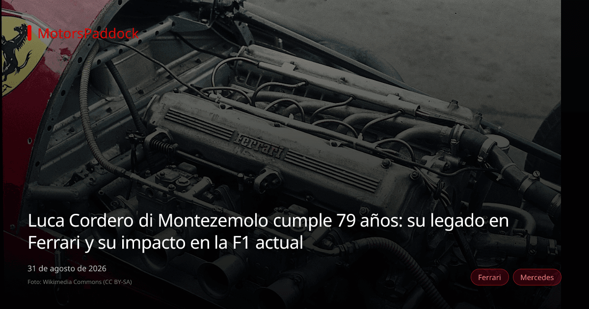 Luca Cordero di Montezemolo cumple 79 años: su legado en Ferrari y su impacto en la F1 actual