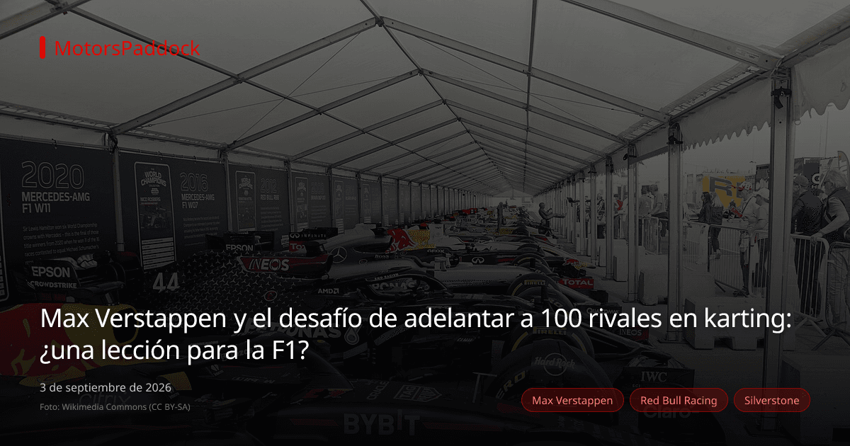 Max Verstappen y el desafío de adelantar a 100 rivales en karting: ¿una lección para la F1?