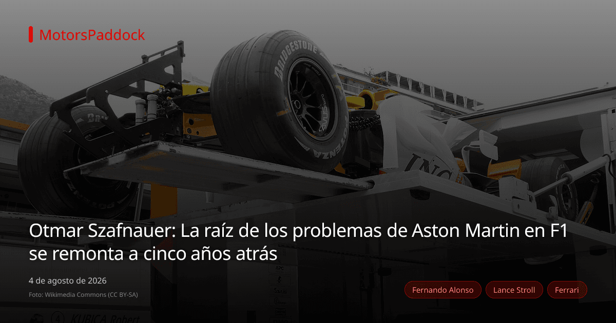 Otmar Szafnauer: La raíz de los problemas de Aston Martin en F1 se remonta a cinco años atrás