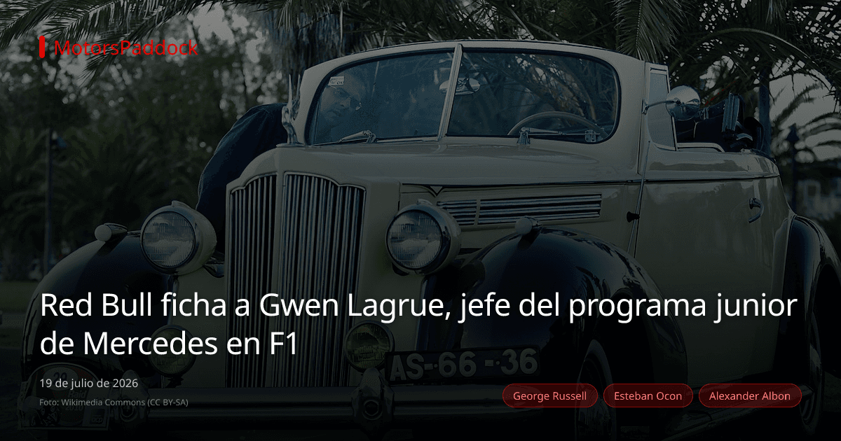 Red Bull ficha a Gwen Lagrue, jefe del programa junior de Mercedes en F1