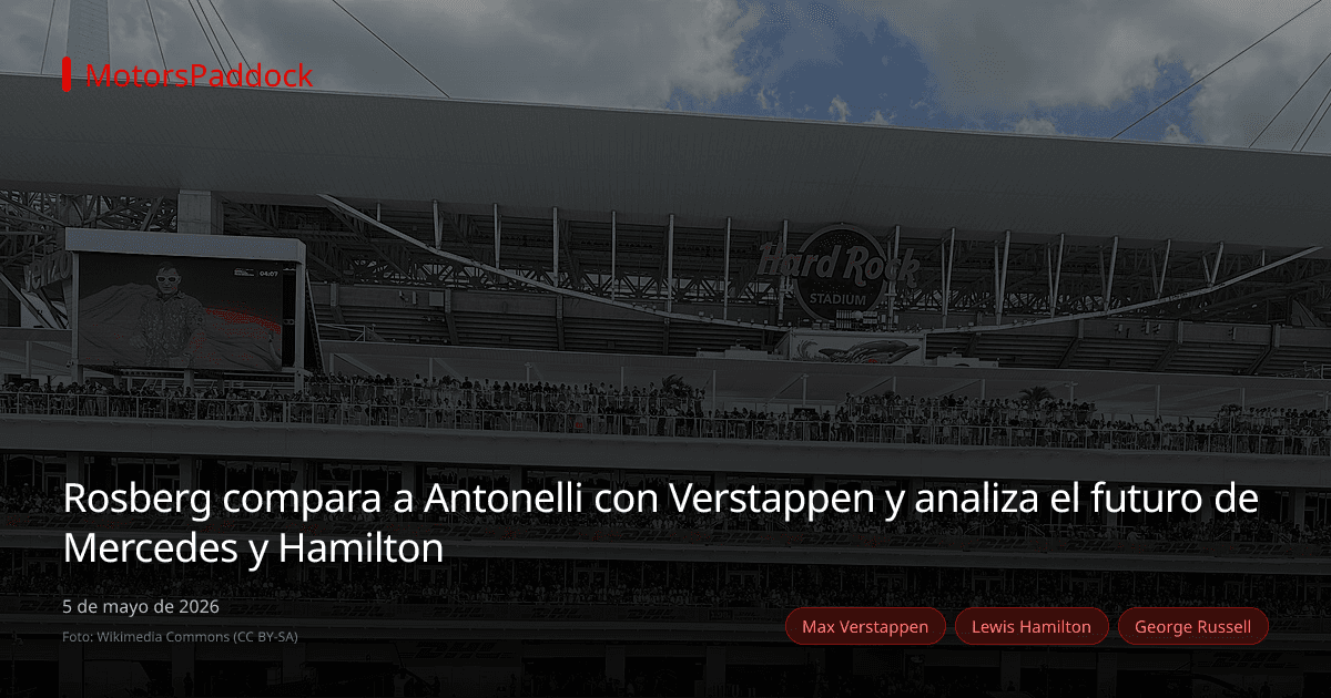 Rosberg compara a Antonelli con Verstappen y analiza el futuro de Mercedes y Hamilton