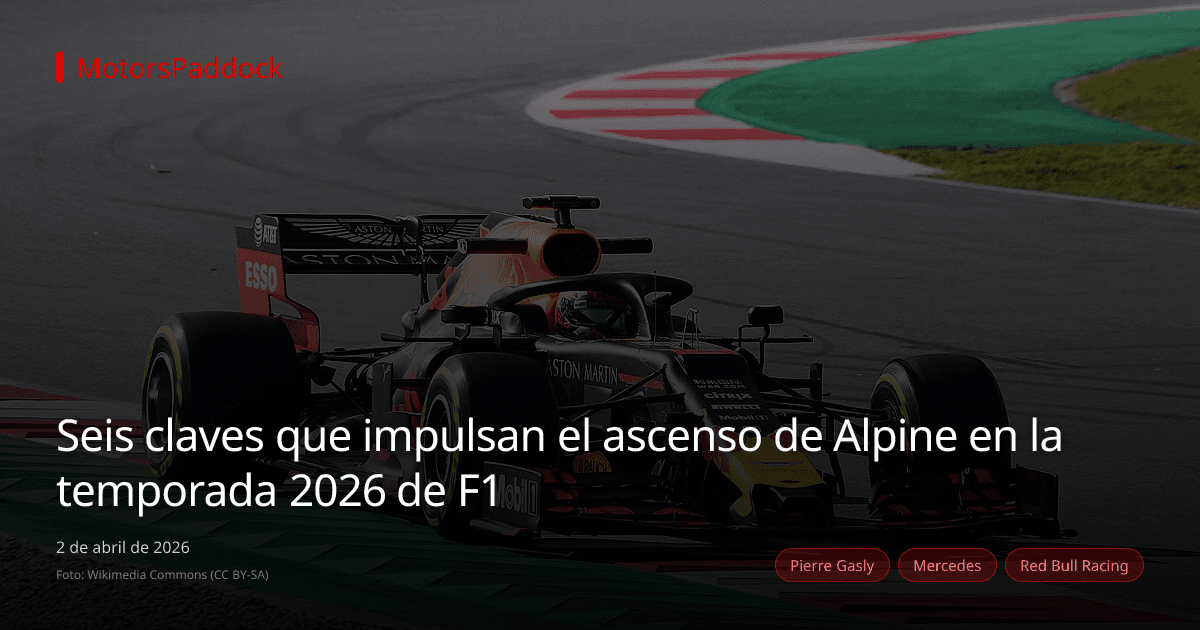 Seis claves que impulsan el ascenso de Alpine en la temporada 2026 de F1