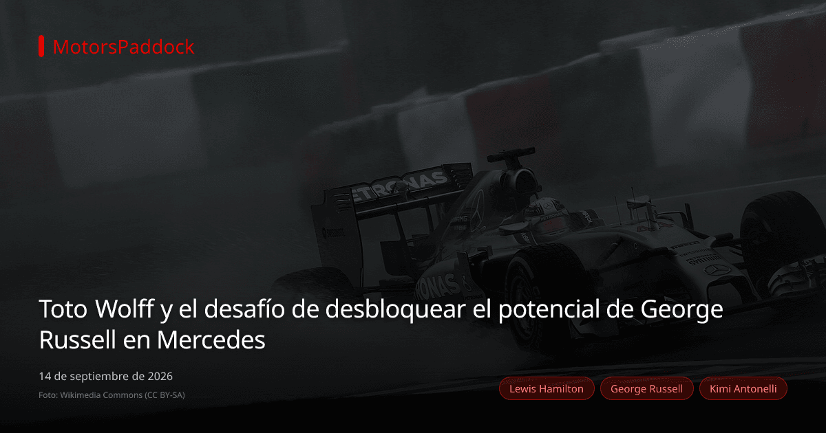 Toto Wolff y el desafío de desbloquear el potencial de George Russell en Mercedes