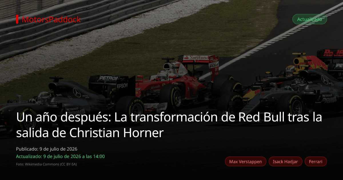 Un año después: La transformación de Red Bull tras la salida de Christian Horner