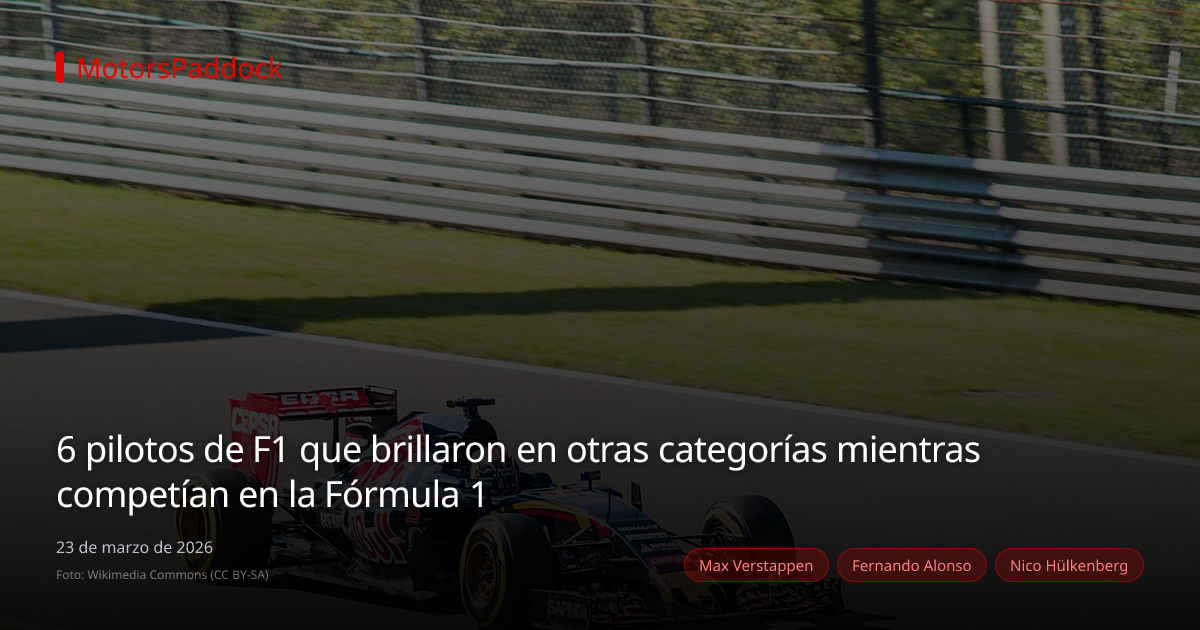 6 pilotos de F1 que brillaron en otras categorías mientras competían en la Fórmula 1