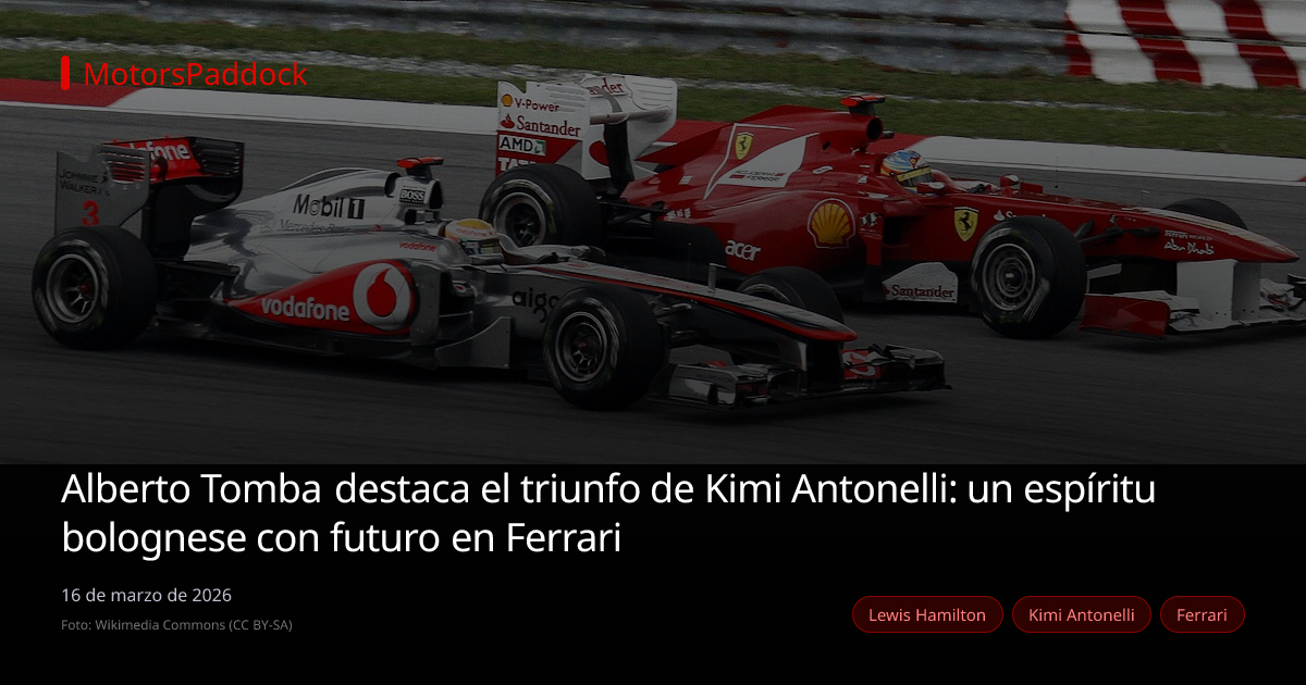 Alberto Tomba destaca el triunfo de Kimi Antonelli: un espíritu bolognese con futuro en Ferrari