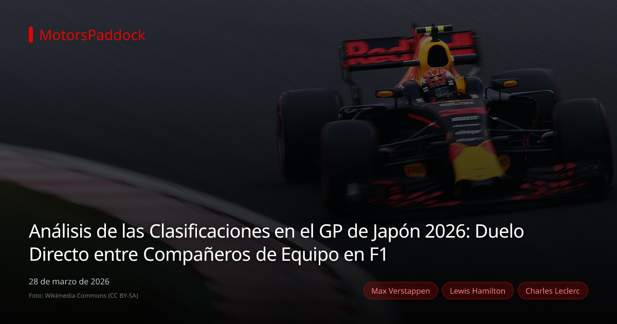Análisis de las Clasificaciones en el GP de Japón 2026: Duelo Directo entre Compañeros de Equipo en F1