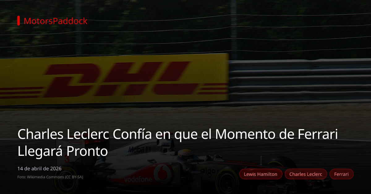 Charles Leclerc Confía en que el Momento de Ferrari Llegará Pronto