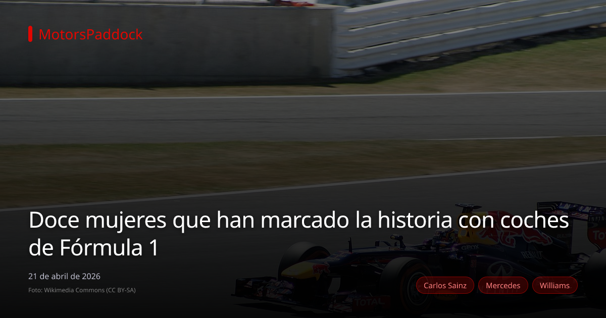 Doce mujeres que han marcado la historia con coches de Fórmula 1