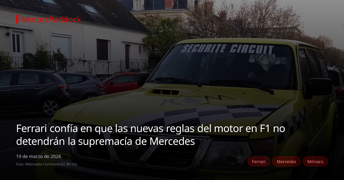 Ferrari confía en que las nuevas reglas del motor en F1 no detendrán la supremacía de Mercedes