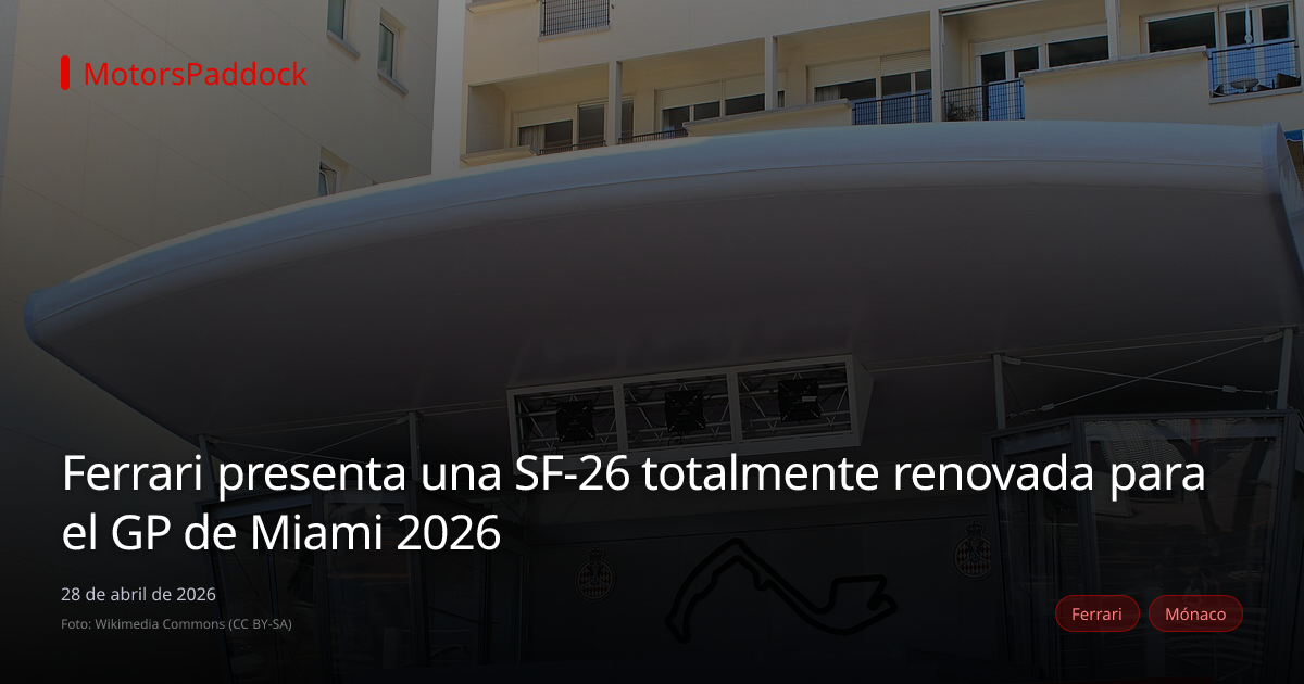 Ferrari presenta una SF-26 totalmente renovada para el GP de Miami 2026