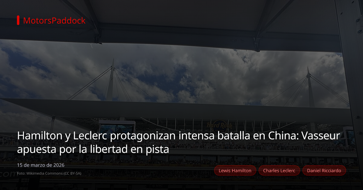 Hamilton y Leclerc protagonizan intensa batalla en China: Vasseur apuesta por la libertad en pista
