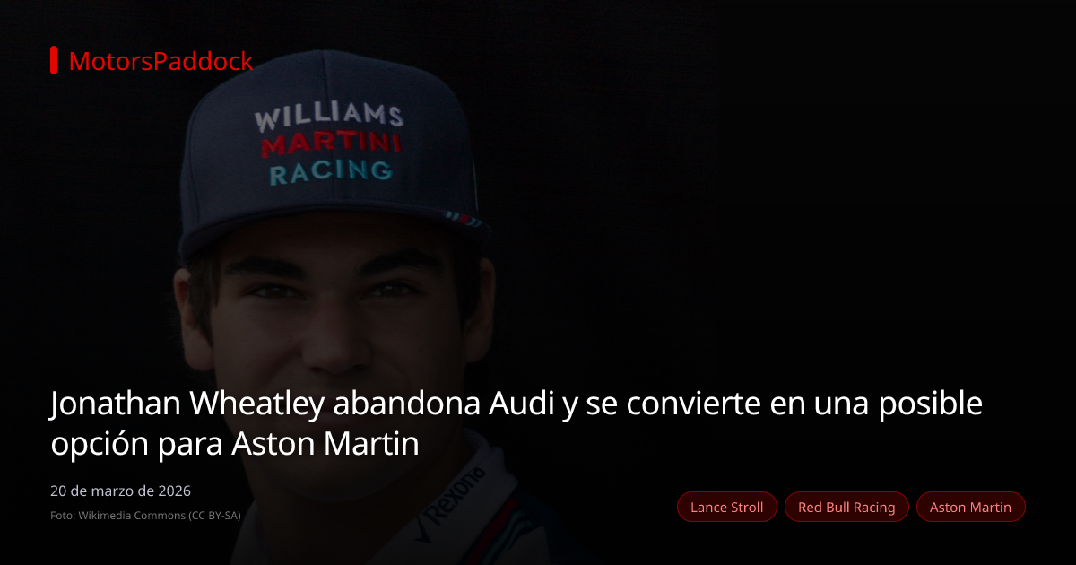 Jonathan Wheatley abandona Audi y se convierte en una posible opción para Aston Martin