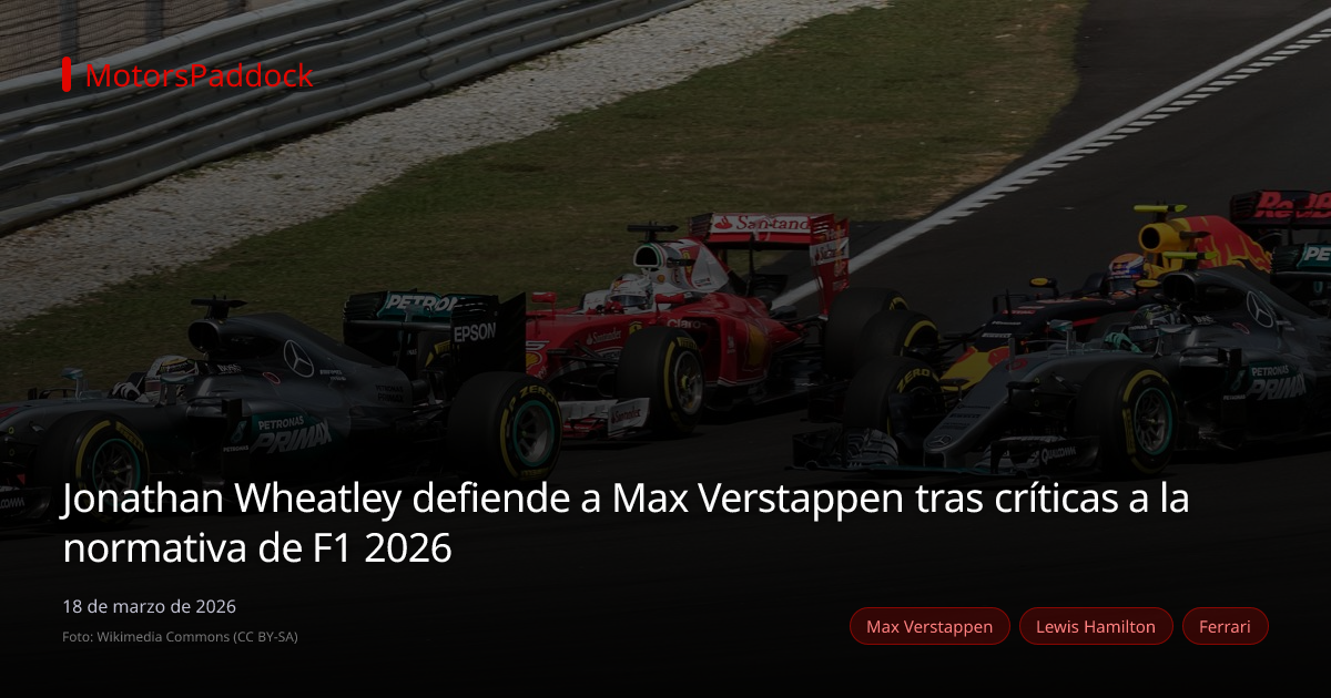 Jonathan Wheatley defiende a Max Verstappen tras críticas a la normativa de F1 2026